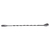 Colher Bailarina com Mini Garfo Espiral Inox Ônix 29,7cm - Outlet de Casa
