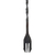 Colher Bailarina com Mini Garfo Espiral Inox Ônix 29,7cm na internet