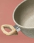 Caçarola Com Tampa 4,5L 24CM em Cerâmica com Fundo de Indução MARBLE EDITION CINZA DUST Oster