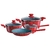 Conjunto de 4 Panelas Revestimento Cerâmico ColorStone Volcano Euro Home