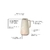 Garrafa Bule Térmico com Ampola de Vidro 500mL Marmorizado Creme - Tramontina - comprar online