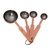 Conjunto De 4 Colheres Medidoras Aço Inox Bronze - Mimo Style - comprar online
