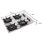 Cooktop em Alumínio Escovado Anti-risco 4 Bocas com Queimador Ultra Chama Bivolt Mueller - Reembalado - Outlet de Casa