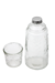 Moringa em Vidro Effect com Tampa e Copo 1 Litro