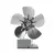 Ventilador Exaustor Axial De Churrasqueira EXC-01 60W 127V Ventisol - Reembalado