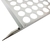 Grelha Moeda Bandeja Profissional Inox Luxo para Churrasqueira 50X40 cm - Grilazer - Outlet de Casa