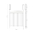 Grelha Inox Parrila Luxo Argentina para Churrasqueira 40X50 cm - Grilazer