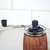 Moedor de Café em Grãos com Recipiente Round Em Aço Inox e Cor de Madeira - Mimo Style - loja online