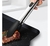 Pegador Multiuso de Silicone Com Cabo em Aço Inox Preto 27,5cm - Mimo Style