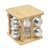 Conjunto Porta Condimentos com Suporte Bambu Giratório 8 Peças - Mimo Style na internet