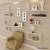 Kit de 3 Prateleiras 40x15cm Branca com Suporte Invisível - Bella - Outlet de Casa