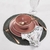 Prato de Sobremesa Vivant em Cerâmica Rosê – Elegância e Sofisticação à Mesa - comprar online
