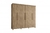 Guarda-Roupa 6 Portas e 3 Gavetas 2,34 x 2,44m 100% MDF - Outlet de Casa