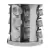 Conjunto Porta Condimentos com Suporte Inox Giratório (12 Peças) - Outlet de Casa