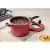 Panela de Pressão Superflon 7 Camadas com Visor de Vidro e Fechamento Externo 4,5L Cereja - MTA - loja online