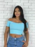 Cropped Poliamida Canelado Ref 002 - comprar online