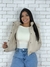 Jaqueta Puffer Eco Leather na internet