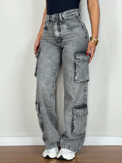 Calça Jeans Cargo GL Ref 070