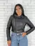 Jaqueta Cropped Eco Leather - Moda Geh