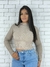 Blusa Manga Longa Tricô - Moda Geh