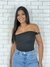Body Poliamida Transpassado - Moda Geh