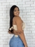 Cropped Alfaiataria Babados - Moda Geh