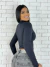 Cropped Poliamida Manga Longa Zíper - comprar online