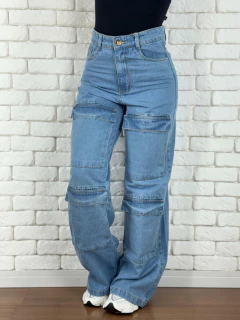 Calça Jeans Cargo Ref 027 - comprar online
