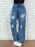 Calça Jeans Wide Leg Ref 094
