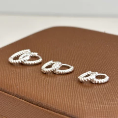 Trio de Argolas Detalhes - comprar online