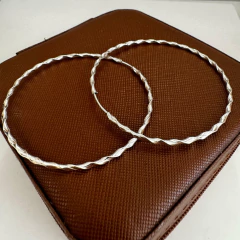 Argola Trabalhada 5cm