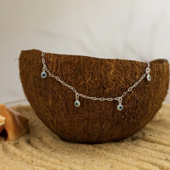 Tornozeleira Mini Olho Grego - comprar online