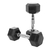 PAR MANCUERNA CROMADA HEXAGONAL RECUBIERTA EN GOMA DUMBELL 5 Kg