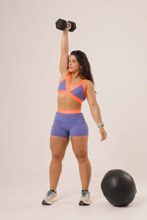 SHORT CROSS EMANA LAVANDA