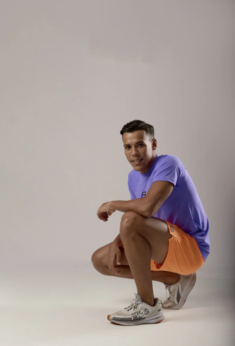 SHORT ESPORTIVO MASCULINO CORAL