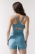 SHORT CINTURA ALTA AZUL - comprar online