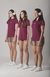 CAMISA ESPORTIVA FEM BORDÔ - comprar online