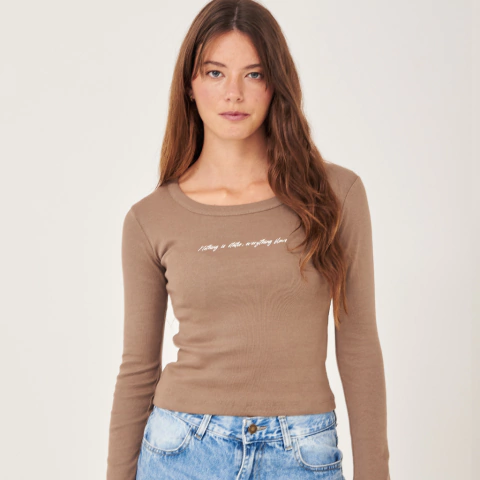 Remera Aurora Visón - comprar online