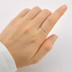 Anel Prata 925 Trançado detalhes na internet