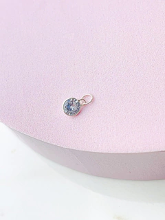 Pingente extra zircônia redondo 5mm - comprar online