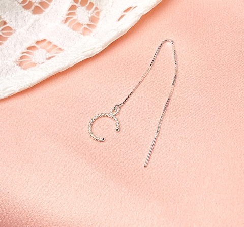 Brinco piercing fake correntaria