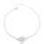 Pulseira Prata Mão de Fátima cravejada