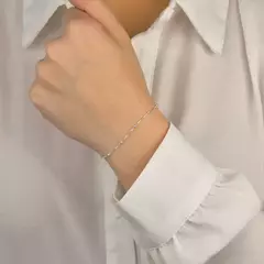 Pulseira Prata veneziana bolinhas - comprar online