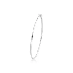 Bracelete Prata fio abaulado