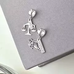 Berloque Prata personalizado profissão