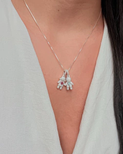 Colar Prata 925 Menina luxo - Sabrina Pratas | Joias delicadas em prata 925