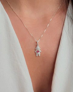 Colar Prata 925 Menina luxo - comprar online