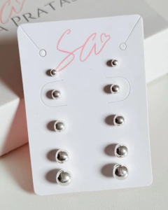 Quíntuplos de Brincos bolas na internet