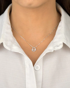 Colar Prata 925 menina vazada na internet