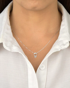 Colar Prata 925 menino vazado na internet